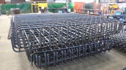 Prefabricated cages